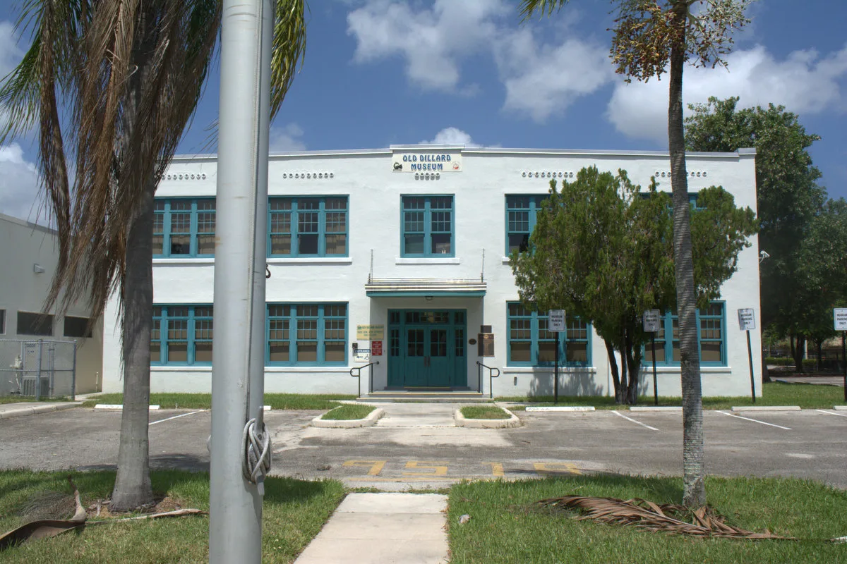 The 1924 Old Dillard School building, now the Old Dillard Museum, on the Walker Elementary campus on NW Fourth Street